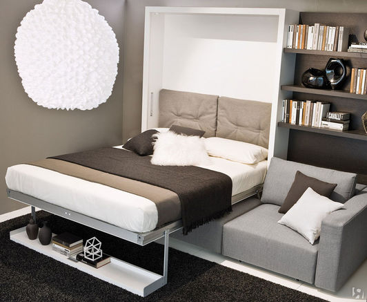 Opcije kauča i kreveta u dizajnu spavaće sobe