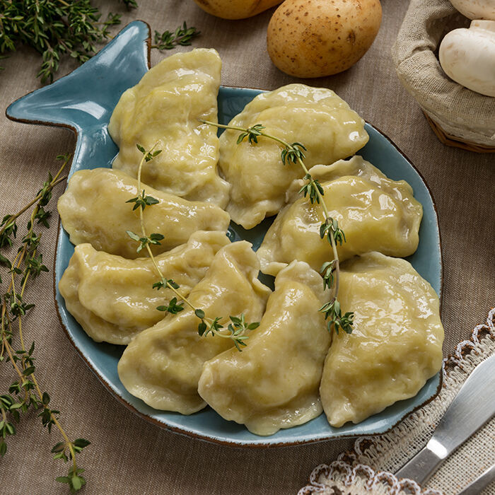 Ленивые вареники с картошкой и жареным луком — пошаговый рецепт | sunnyhair.ru