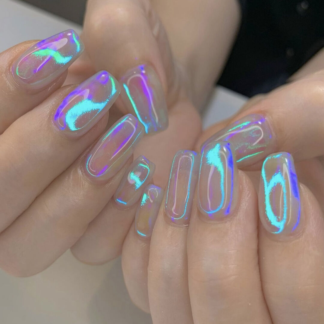 Новый тренд маникюра — aurora nails - Я Покупаю