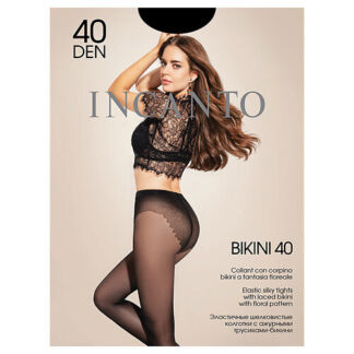 INCANTO Колготки женские Bikini 40 den Nero