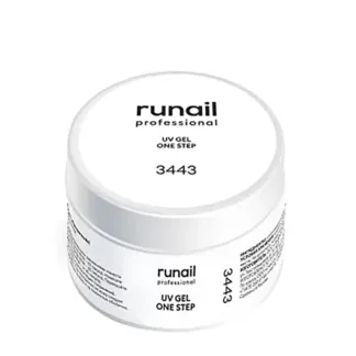 RUNAIL УФ-гель однофазный, прозрачный 15 г RUNAIL