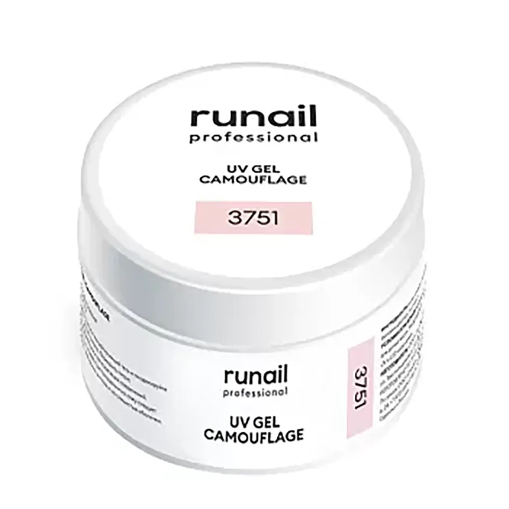 RUNAIL УФ-гель камуфлирующий, розовая карамель 56 г RUNAIL 3751 фото 1