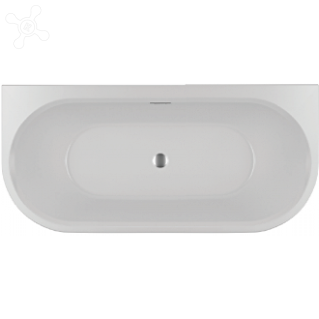 Акриловая ванна Riho Desire B2W Velvet Sparkle System (180x84) (белый матов