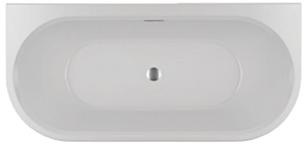 Акриловая ванна Riho Desire B2W Velvet Sparkle System (180x84) (белый матов
