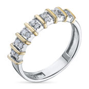 Кольцо из белого золота с бриллиантами э4801кц09210658 ЭПЛ Даймонд э4801кц0