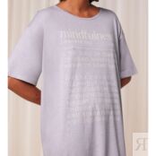 Ночная рубашка с короткими рукавами Mindful  38 (FR) - 44 (RUS) розовый