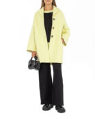 Шерстяное пальто Sfizio 23FA2509FINEST желтый 46