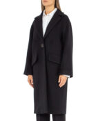 Шерстяное пальто Sfizio 23FA2489FINEST черный 42