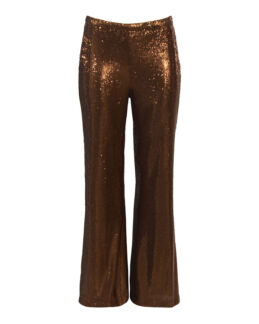 Широкие брюки Sfizio 1725COCKTAIL коричневый 42
