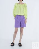 Хлопковые шорты Sfizio 1651POPLIN фиолетовый 46