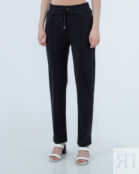 Брюки LIMITATO TWO TONE.PANTS WOMAN черный m TWO TONE.PANTS WOMAN фото 3