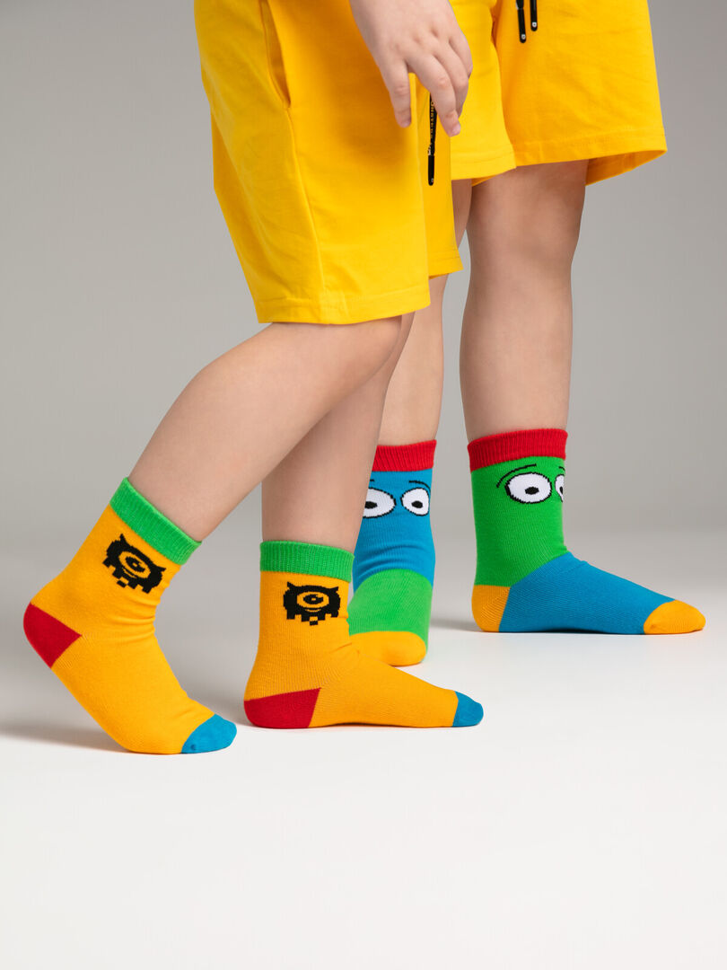 Носки трикотажные для мальчиков, 2 пары в комплекте PlayToday Kids