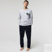 Мужская толстовка Lacoste из хлопкового флиса фото 1