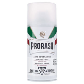 Пена для бритья для чувствительной кожи с зеленым чаем и овсом PRORASO