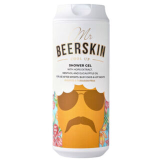 Гель для душа с пивными экстрактами, освежающий BEERSKIN