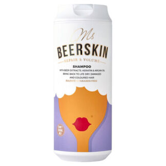 Шампунь для волос с пивными экстрактами, восстановление и объём BEERSKIN