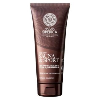 SAUNA & SPORT FOR MEN Гель для бритья NATURA SIBERICA