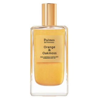 ORANGE & OAKMOSS Масло для тела мерцающее POEMES DE PROVENCE