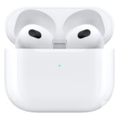 Беспроводные наушники Apple AirPods (3‑го поколения), беспроводная зарядка MME73ZE/A фото 1