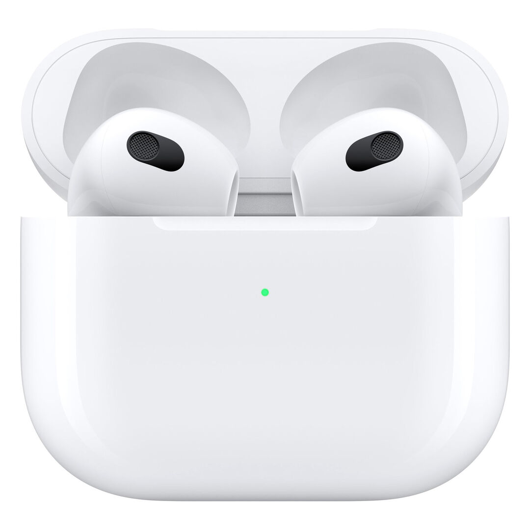 Беспроводные наушники Apple AirPods (3‑го поколения), беспроводная зарядка MME73ZE/A фото 1