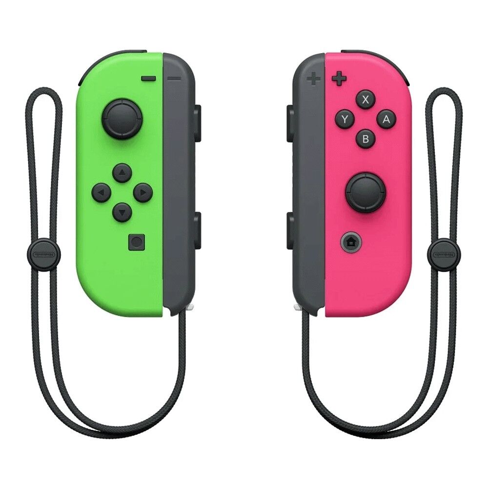 Геймпад Nintendo Switch Joy-Con Duo, зеленый/розовый HAC-A-JAFAA-MSE фото 1