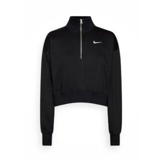 Толстовка с замком Nike Sportswear CROP, чёрный