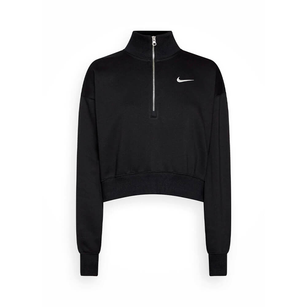 Толстовка с замком Nike Sportswear CROP, чёрный NI121J0MF-Q11 фото 1