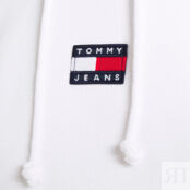Худи Tommy Jeans by Tommy Hilfiger Center Badge, белый