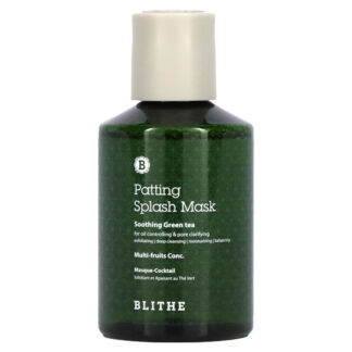 Маска Blithe Patting Splash Mask успокаивающая и заживляющая