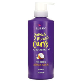 Кондиционер Aussie 3 Minute Miracle Curls с кокосом и маслом жожоба