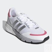 Кроссовки Adidas Originals Zx 1K Boost , footwear white/silver metallic/haz AD111A1FL-A11 фото 3