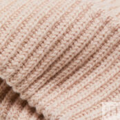Шапка H&M Rib-knit, пудровый