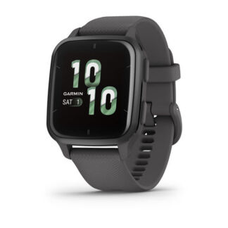 Умные часы Garmin Venu Sq 2, серый с серым алюминиевым безелем