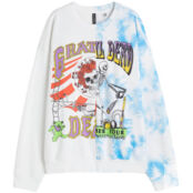 Свитшот H&M Grateful Dead, белый