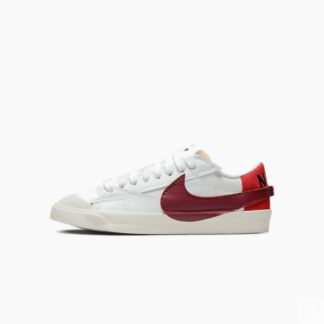 Кеды Nike Blazer Blazer Low '77 Jumbo, белый/темно-красный