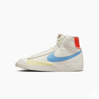 Кеды Nike Blazer Mid '77 Next Nature, белый/мультиколор