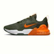 Кроссовки Nike Air Max Alpha 5, зеленый/белый/оранжевый DM0829 300 | Green фото 1