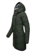 Пальто зимнее Ragwear длинное, оливковый R5921U047-M12 фото 2