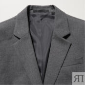 Пиджак Uniqlo Stretch Tailored, серый