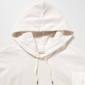 Толстовка Uniqlo Hoodie, желтовато-белый 444967 | Off White COL01 фото 3