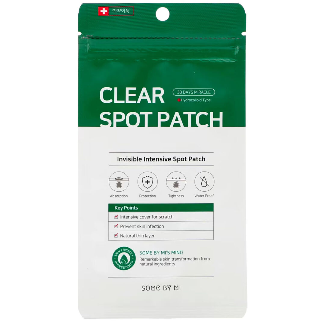 Some By Mi, 30 Days Miracle Clear Spot Patch, патчи против акне, 18 шт.