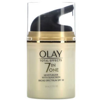 Olay, Total Effects, 7 в 1, увлажняющее и солнцезащитное средство с SPF 30,