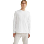 Лонгслив H&M Slim Fit Jersey, белый 0569984002 фото 2