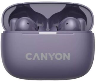 Наушники беспроводные Canyon TWS-10 BT, 20Hz-20kHz, цвет фиолетовый