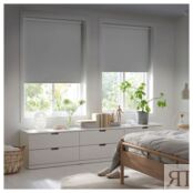 Рулонная штора Ikea Fridans 60x195 см, серый 603.969.32 | grey фото 4