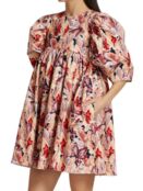 Платье Mathilde Kika Vargas для куколки с принтом бабочек, розовый