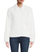 Куртка Стеганая Calvin Klein Soft из искусственного меха, белый 17595268 | SOFT WHITE фото 1