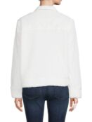 Куртка Стеганая Calvin Klein Soft из искусственного меха, белый