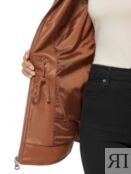 Стеганая куртка-анорак с отделкой из искусственного меха Kenneth Cole Black