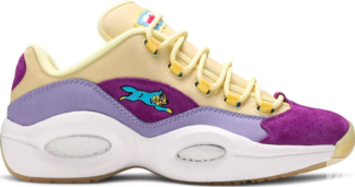 Кроссовки bbc ice cream x question low 'yellow lilac glow' Reebok, многоцве